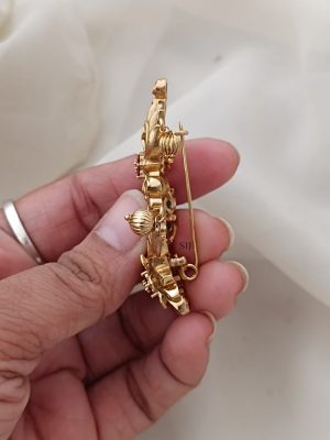 Flower Saree Pin (Saree Brooch) ARJIS02634