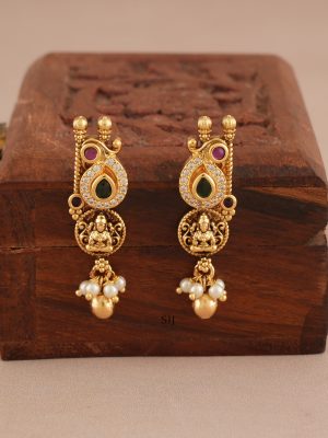 Lakshmi Antique Guttapusalu Necklace SMAIN00681