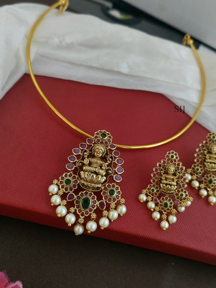 Lakshmi Hasli Necklace DEVIN00695