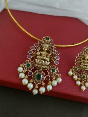 Lakshmi Hasli Necklace DEVIN00695