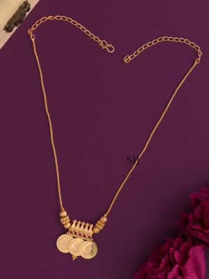 Lakshmi Kasu Pendant Chain AADIPC01456