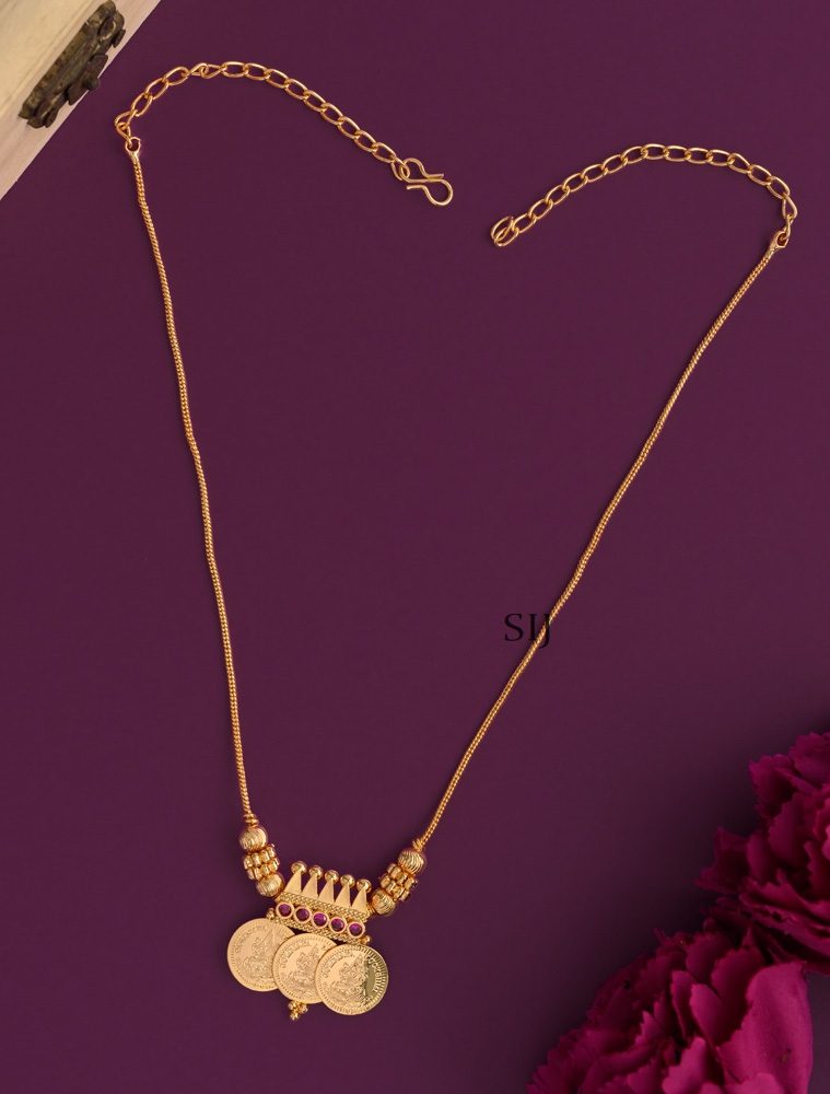 Lakshmi Kasu Pendant Chain AADIPC01456