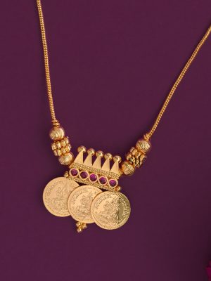 Lakshmi Kasu Pendant Chain AADIPC01456