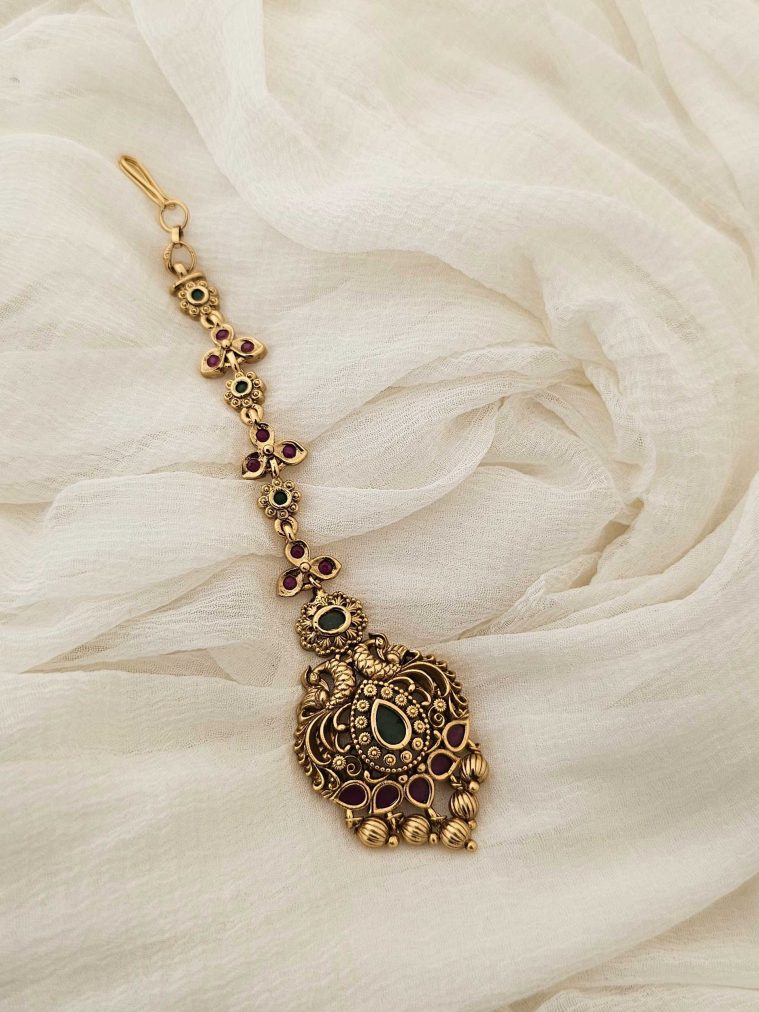 Peacock Antique Tikka CHEITK03107