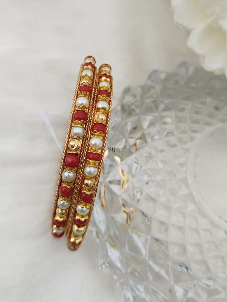 Pearl Coral Bangles DHEIB02613