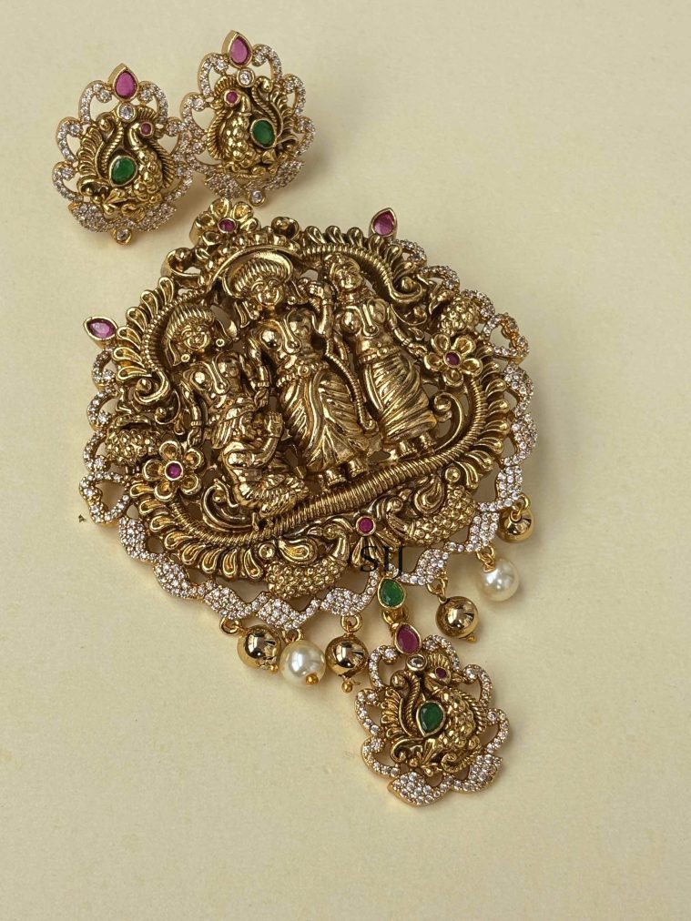 Ram Parivar Pendant Set SPAIPT02629