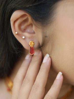 Ruby Palakka Choker VARIC01166