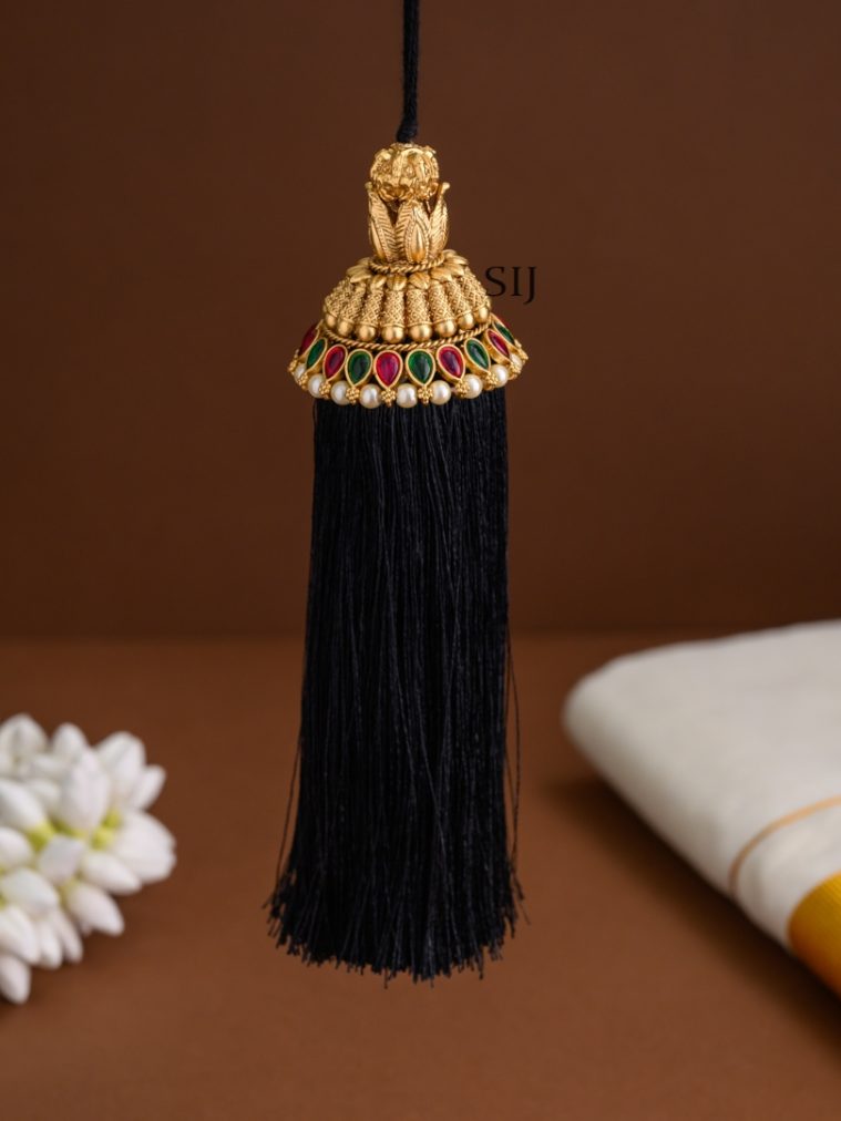 South Indian Bridal Kemp Hair Kunjalam AJPIHA03354