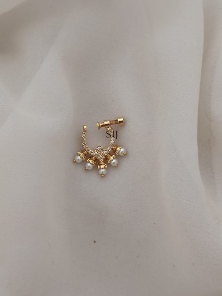 South Indian Bridal Nose Ring ARJIPN02675