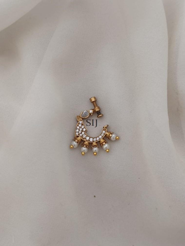 South Indian Bridal Nose Ring ARJIPN02692