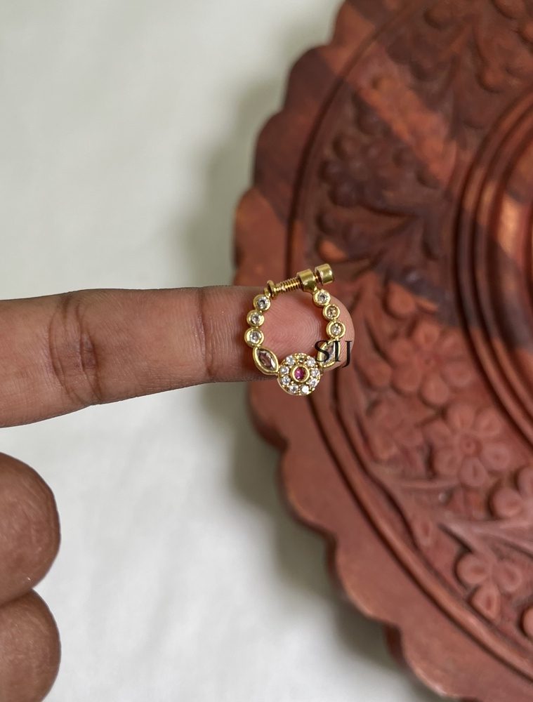 South Indian Nose Ring DIVIPN00841