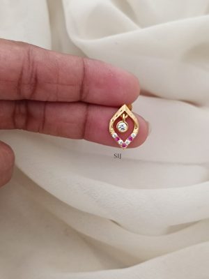 Stone Screw Back Earstuds