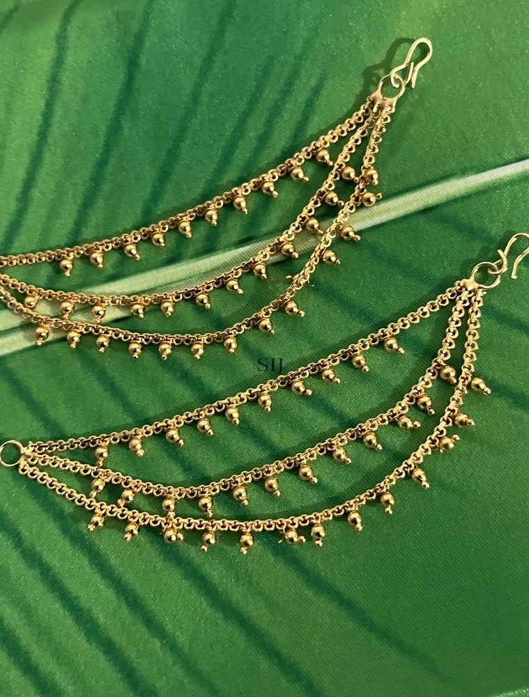Three Layer Gold Bead Mattal
