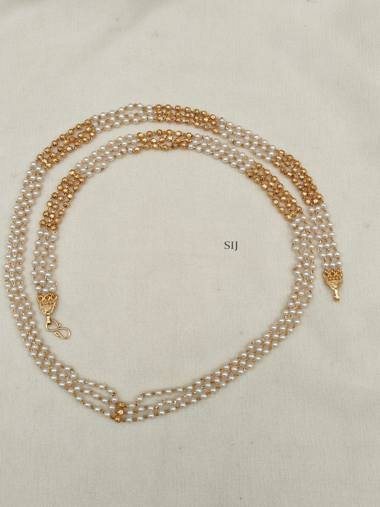 Three Layer Rice Pearl Chain DHEIPC02632