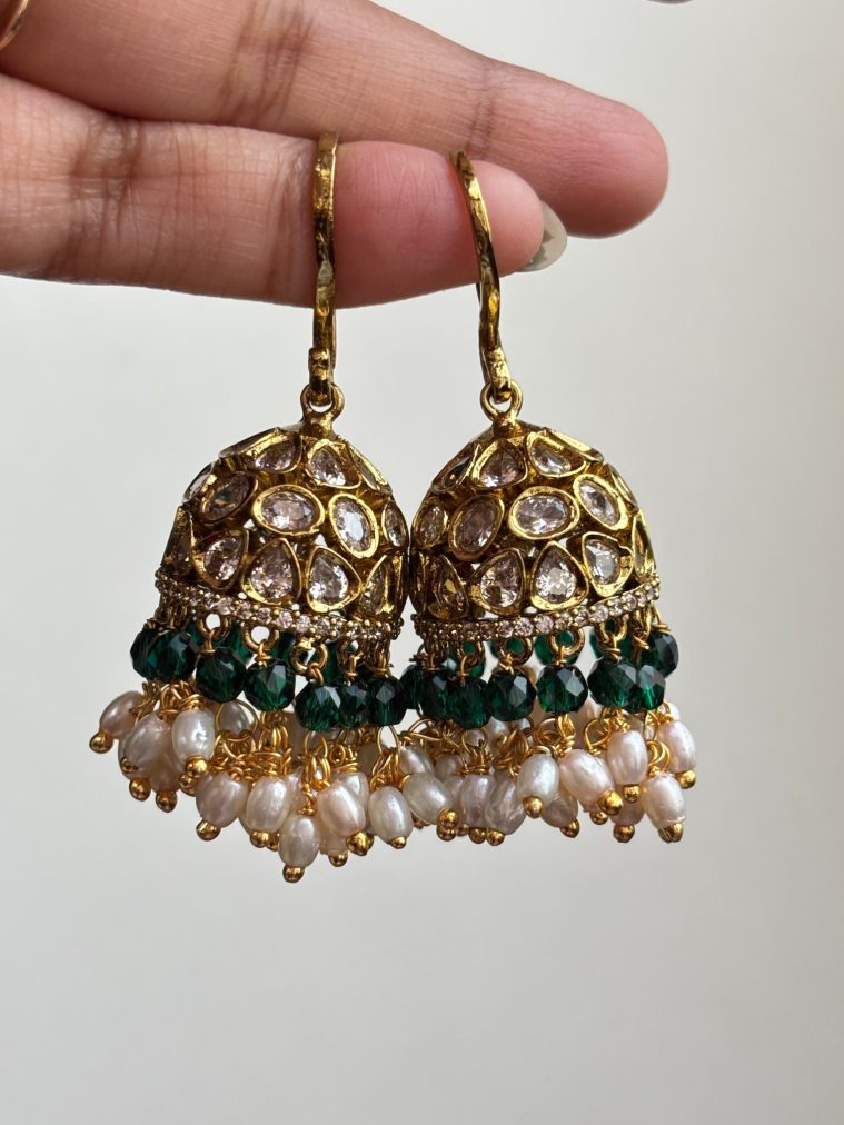 Victorian Hook Jhumkas SPAIE02637