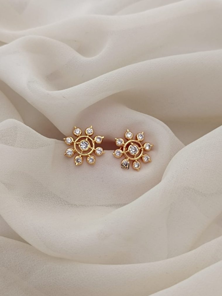 White Stone Earstuds ARJIE02642