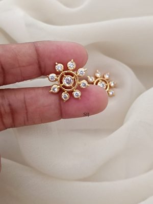 White Stone Earstuds ARJIE02642