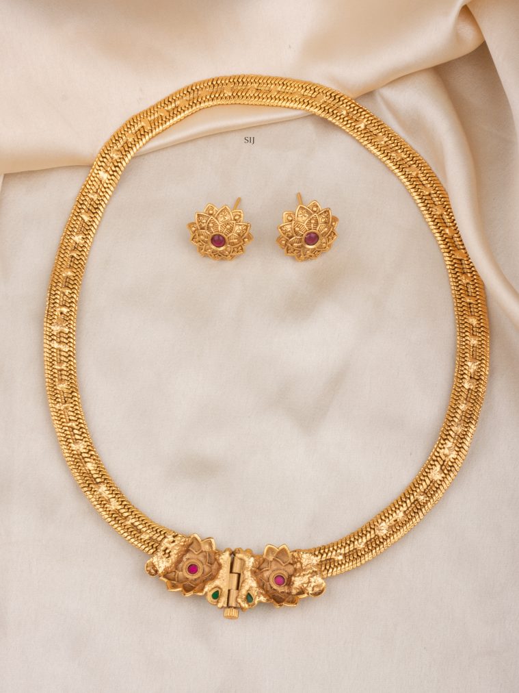 Antique Front Open Hasli Necklace ALAIN00063