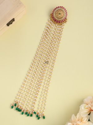 Kemp Pearl Hanging Jadai Billai AADIHA01502