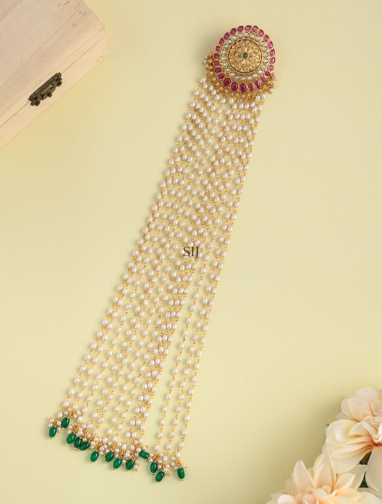 Kemp Pearl Hanging Jadai Billai AADIHA01502