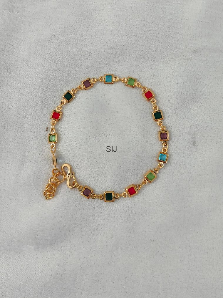 Multicolor Stone Bracelet DHEIB02635